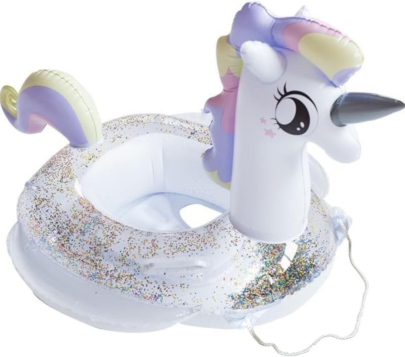 

swim baby for with handle and for ages with Children s ring, foot-slot, float, children, seat, 1-6 (5Unicorn string)