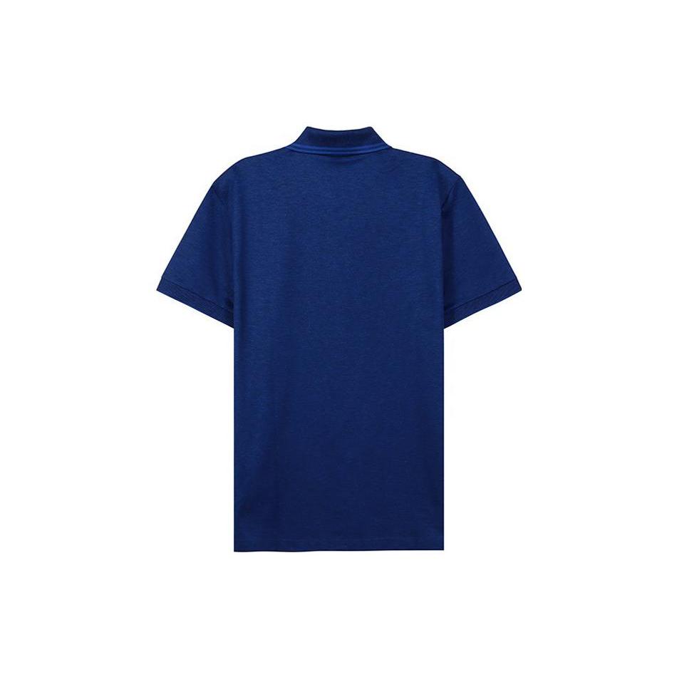HUGO BOSS Polo Shirts Men's Blue Polo Collar Moderate Straight Fit 50451169-485
