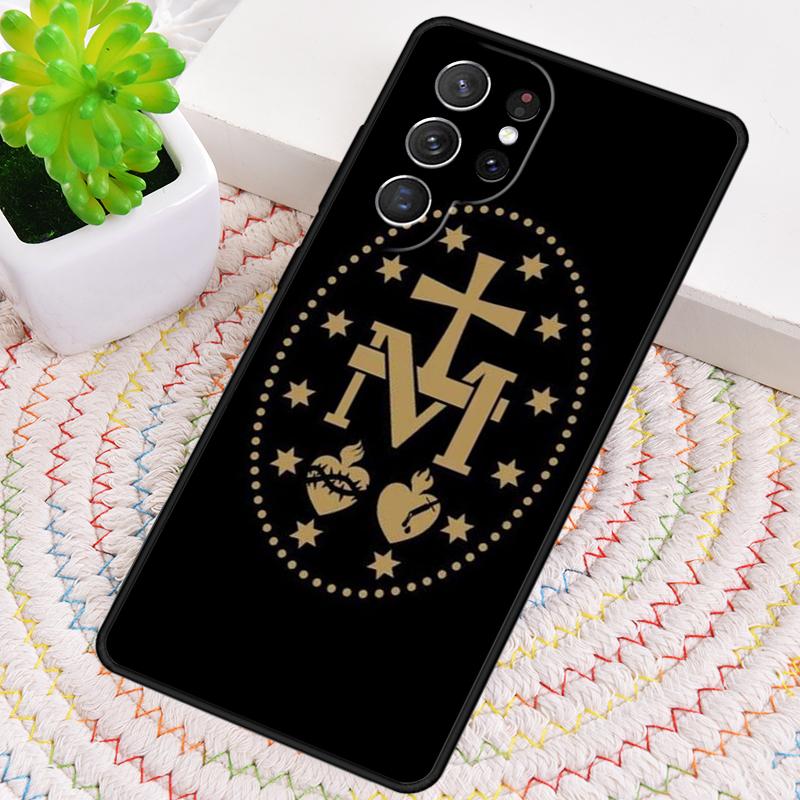 Immaculate Conception Virgin Mary Jesus Phone Case For Samsung Galaxy note 10 pro S26 S25 S24 S23 S22 S21 Plus Ultra Cover
