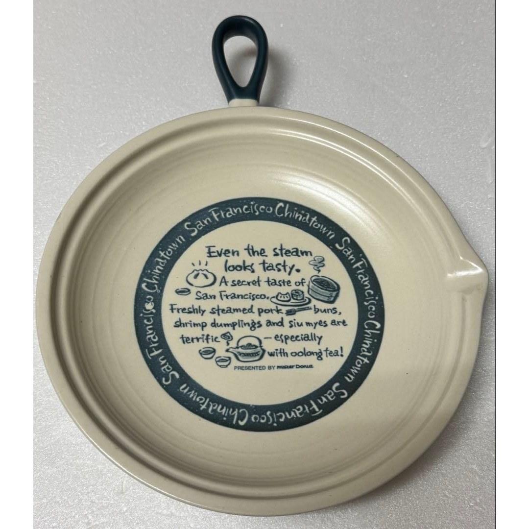 Not Mister Donut American Plate 2 Navy brand unused