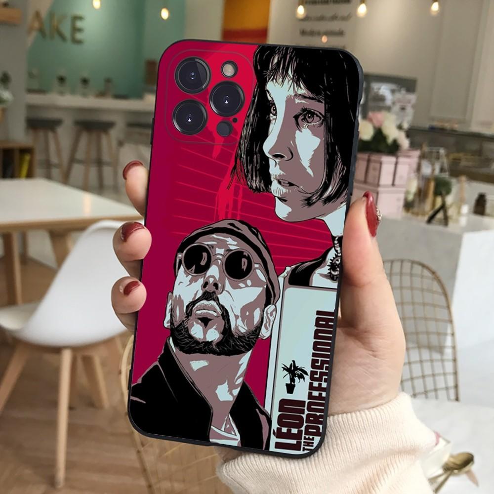 Leon The Professional Phone Case Silicone Soft for Iphone 16 15 14 13 12 11 Pro Mini XS MAX Plus X Cover