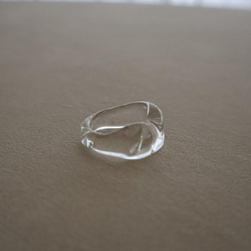 APIOH WAVE CLEAR RING