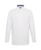 DAKS SHIRTS No-Care Rayon Blend Solid Shirt Slim Fit White_Dma3Shdl302A1
