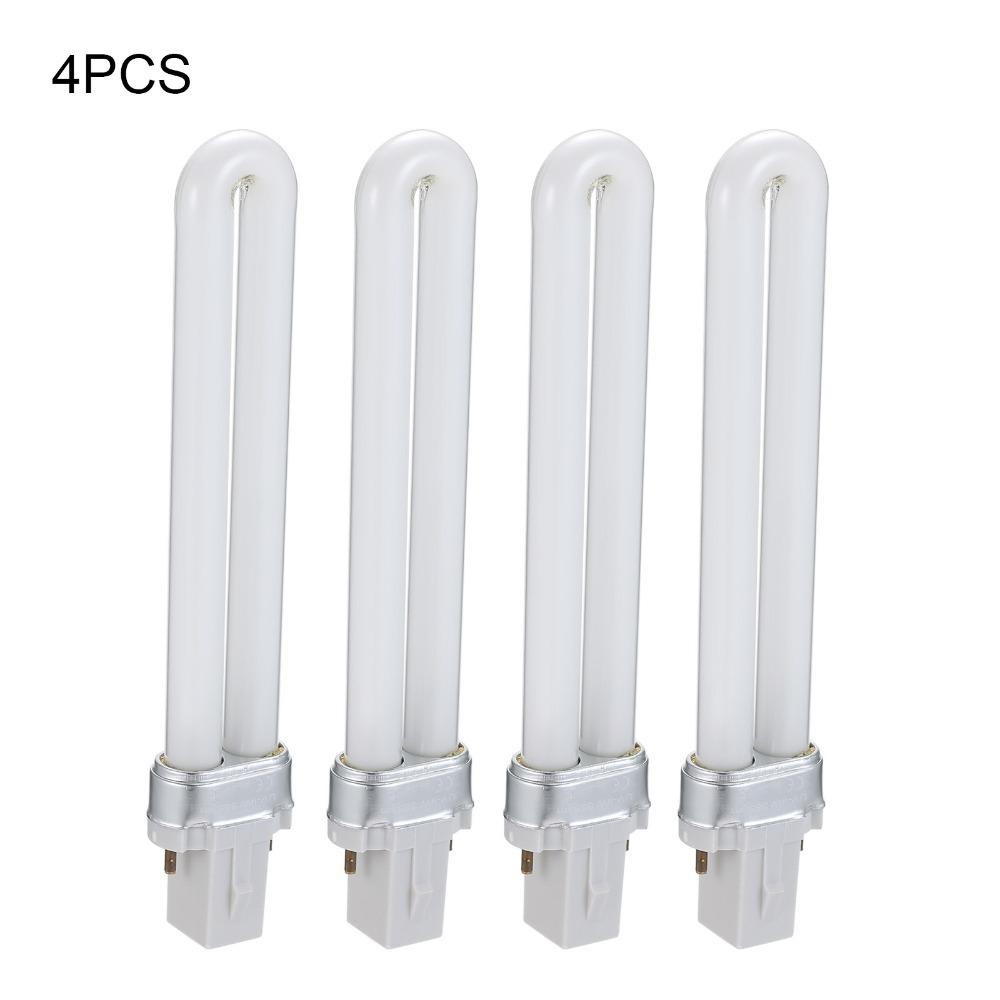 4PCS 365nm Wavelength UV LED Lamp Tube Nail Dryer Replacement Lamp  Home Nail Art Use