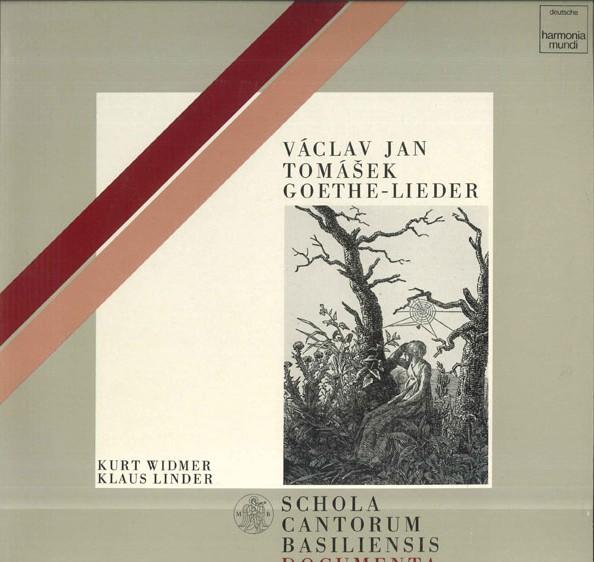 

LP Record KURT WIDMER KLAUS LINDER Vaclav Jan Tomasek Goethe Lieder 1C06599834 DEUTSCHE HARMON 1981 Germany Classical Used