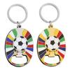 2026 Football Event Keychain Bottle Opener Alloy Football Fan Gift Compact Design For Keys Backpacks or Wallets