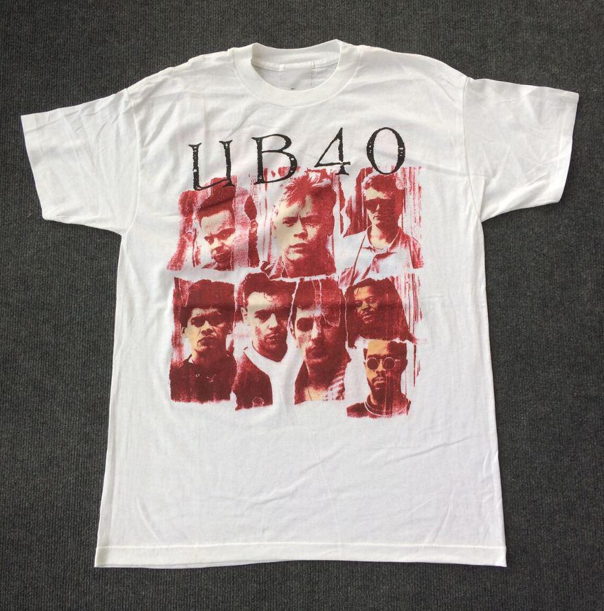 

UB40 Band World Tour Concert Short Sleeve Unisex T-Shirt All Size AL315 5XL різнокольоровий