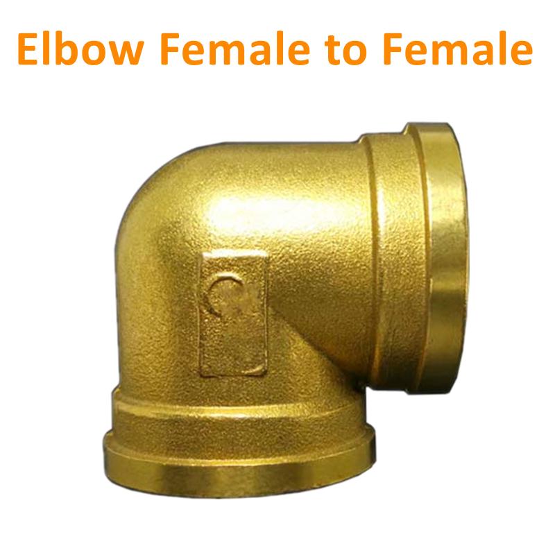 Pneumatische Sanitär Messing Rohr Fitting Männlichen/Weiblichen Gewinde 1/8 "1/4" 3/8 "1/2" 3/4 "1" BSP kupfer Armaturen Wasser Öl Gas Adapter