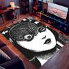 Thriller Manga Junji Ito Tomie Printed Absorbent Washable Carpet, Non-Slip Bathroom Mats, Kitchen Rugs, Yoga Mat,Living Room Entrance, Camping Picnic 