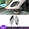 A Post Speaker Sticker Cover Trim 2* For Chevrolet Malibu 2016-2021 Steel Gloss