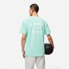 Li-Ning Wade Series Back Letter Print Ice Feel T-Shirt Men Tops Clear-Water-Blue AHST529-6