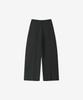 BASIKA Double-Pleat Wide Slacks_3 Colors