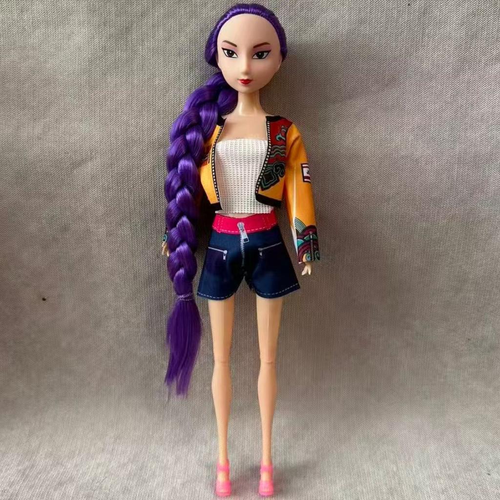 New 30cmPrincess Doll Rumi Mira Zoey Exquisite Action Figure DIY Toy Premium Plastic Model Perfect Collection and Gift for Girls