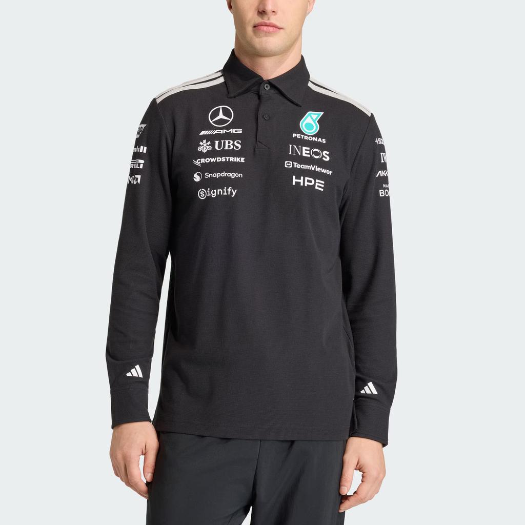 Adidas Mercedes - Amg Formula One Team Engineer Training Polo Shirt Men tops KE5514