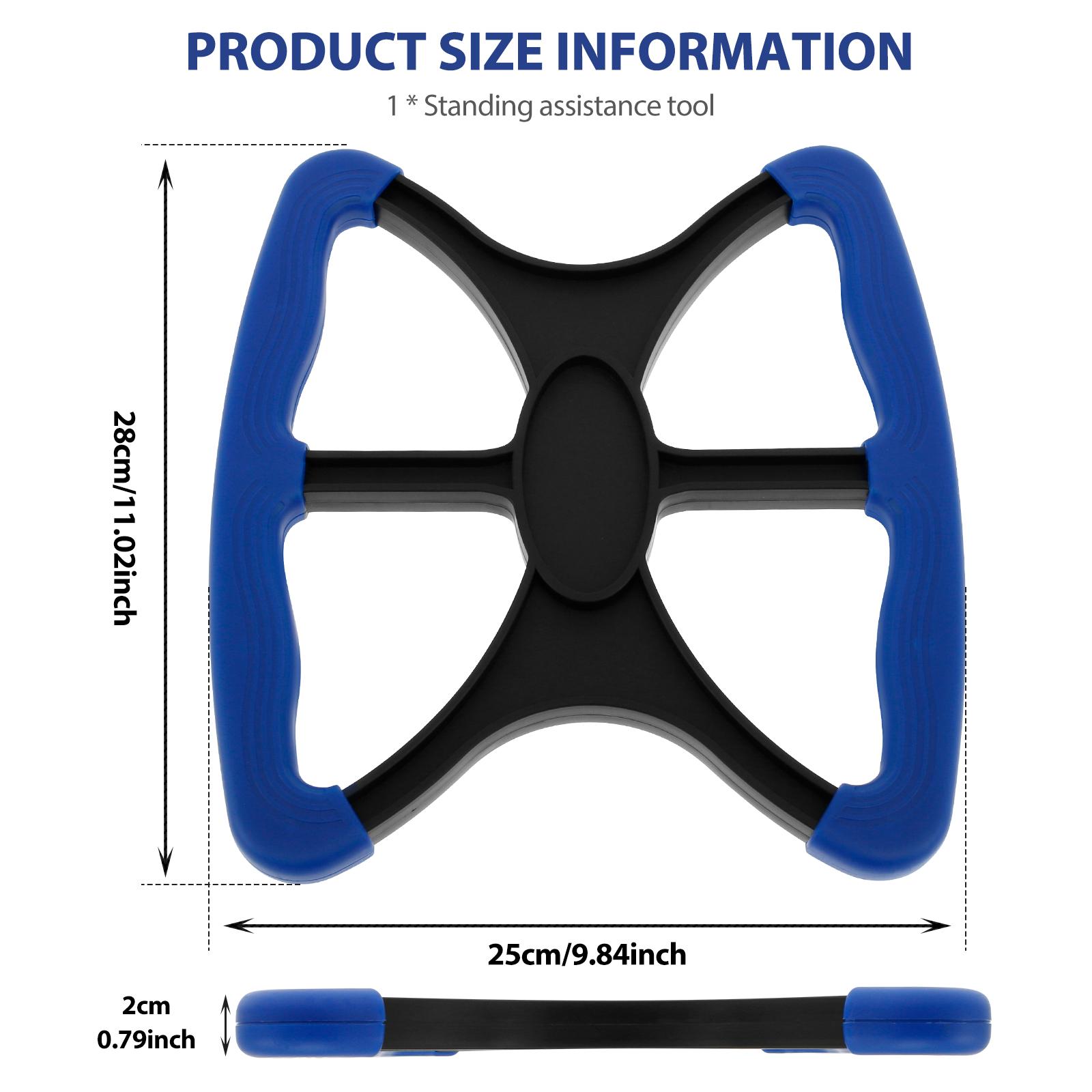 

Assisted Lift Standing Portable Stand Assist Aid with Non Slip Handles Stable Lift Assist Devices Tool to Help Seniors Stand синій