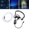Car Use 1.5W RGBW 100pcs 0.03in 6.6ft   Optic Lights Starlight Ceiling Light Kit APP   Remote Control Indoor Home Decoration Single Port