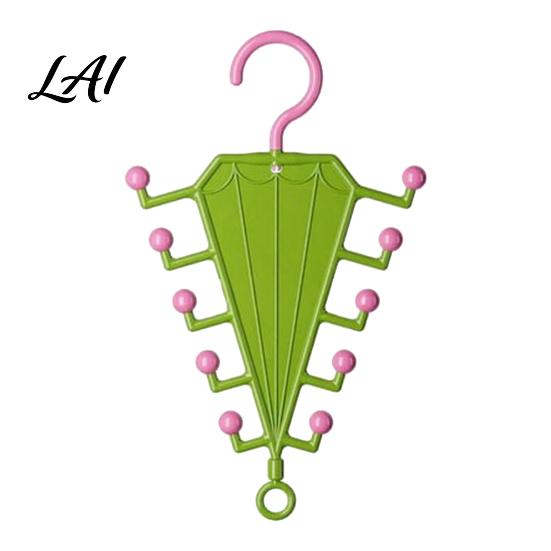 360 Degree Rotating Hook V Shaped Double-Sided Closet Organizer with 360° Rotating Space Organizer Saving Multi-Layer Vertical Hanger for
