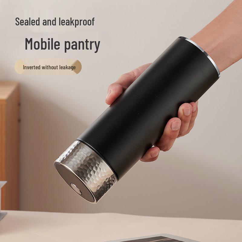316 Stainless Steel Insulated Magnetic Bubble Tea Cup - High-Grade, Large Capacity Business Gift