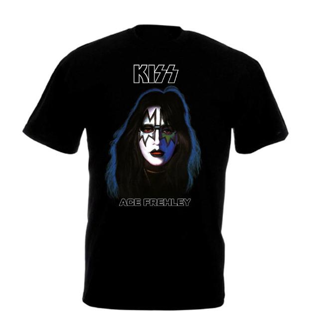 

Ace Frehley v1 T-shirt black hard rock heavy metal all sizes S-5XL L