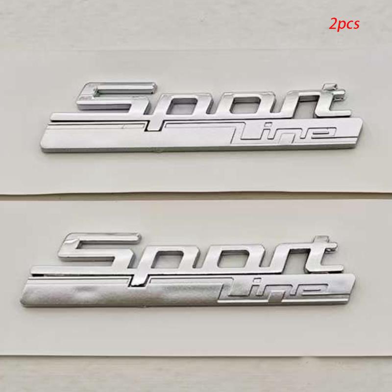 3D ABS Car Styling Logo Luxury Sport Line Badge Sticker Fender Side For 320i 330i 320d 530i 530d 730i 740i 730d Auto Accessories
