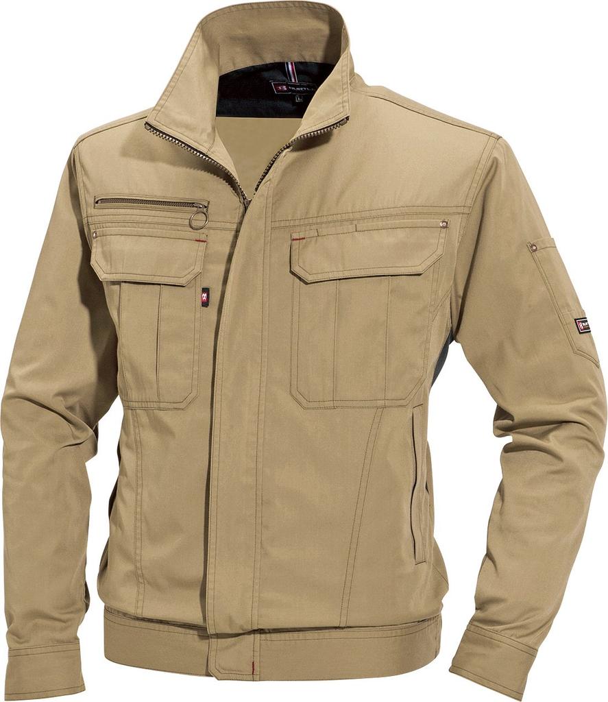 BURTLE 6091 Jacket, Khaki, Size L