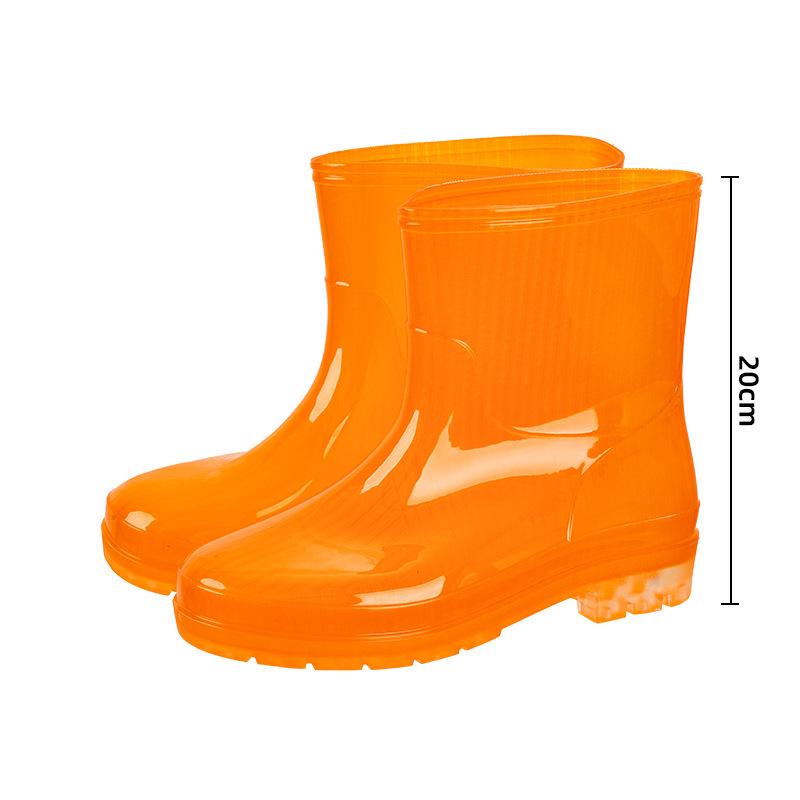 Men s High-Top Waterproof Quick-Dry Non-Slip Rubber Rain Boots Size 44