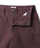 UCLA Unisex Retro Preppy Woven Wide Work Pants [Dk-Brown](Ub9Lp21)