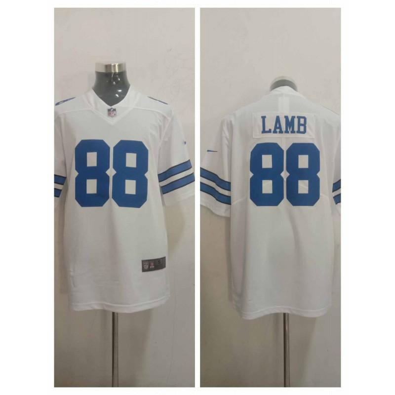Mens NFL Dallas Cowboys Inspired Embroidered Football Jersey Custom Name Number Cotton Sportswear Fan Wear