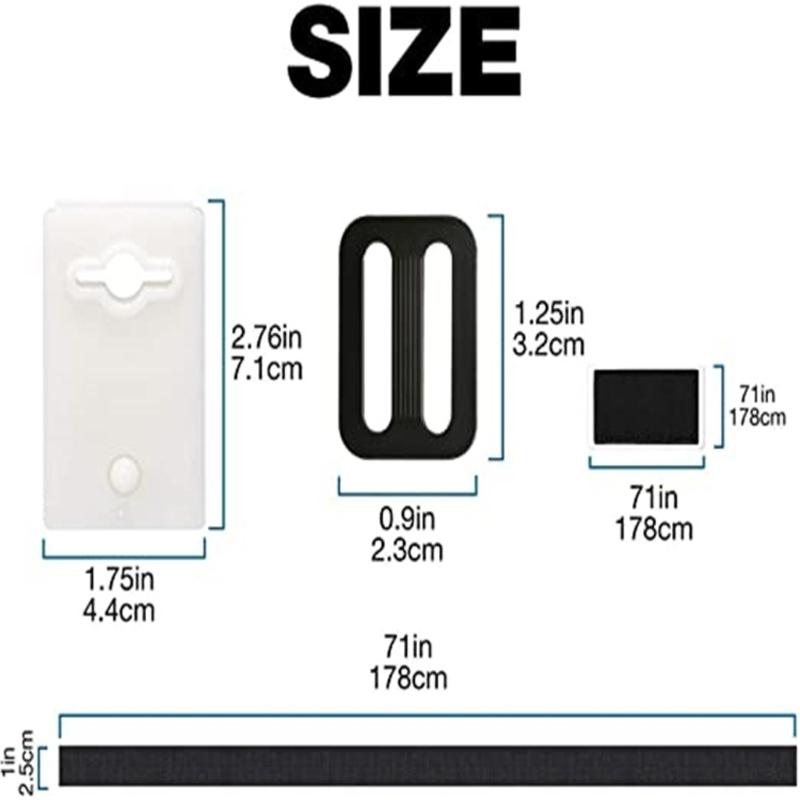 12Pcs Heavy Duty Swimming Pool Solar Cover Clips Plastic Fasteners For Roll Rope Organization And Security