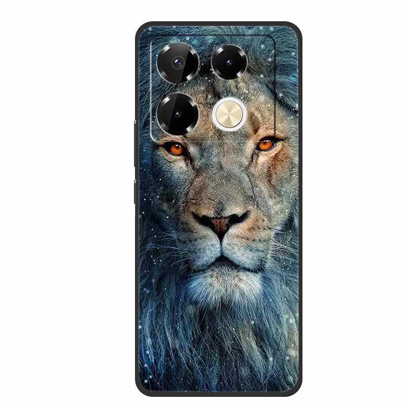 Case For Infinix Note 40 Pro 4G TPU Soft Silicone Back Cover for Infinix Note40 Phone Cases X6850 X6853 Original Colorful Capa