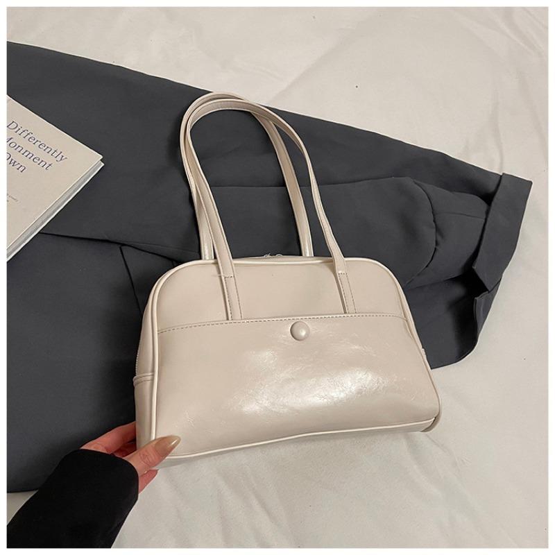 

Retro large-capacity underarm bag women s new simple briefcase casual versatile shoulder tote bag