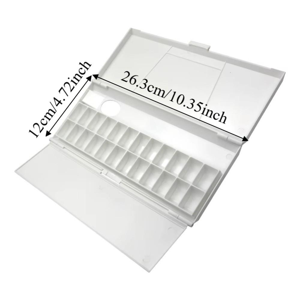 Foldable Travel Painting Palette 24 Grids Watercolor Mixing Tray Art Supplies