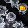Crystal Lotus Candle Holder for Ghee Buddha Lamp