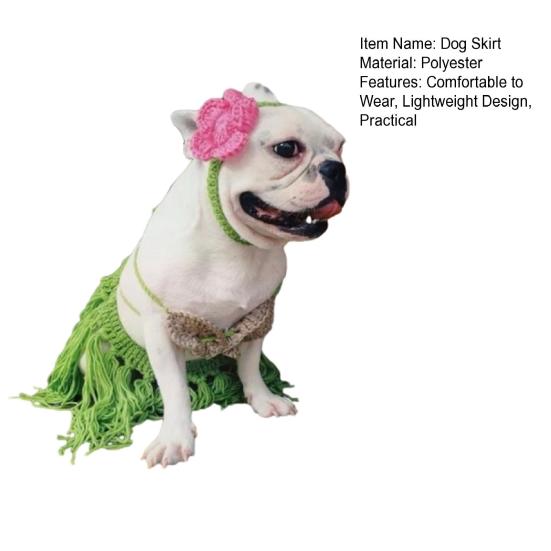 Dog Belly Dancer Skirt with Bikini Lightweight Comfortable To Wear Cats Dogs