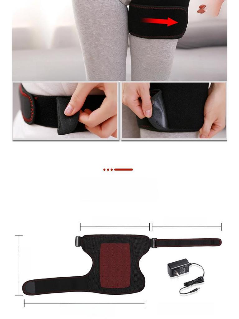 Electric Hip Rehabilitation Belt with Moxibustion and Heating Massage for Postoperative Therapy