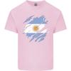Torn Argentina Flag Argentinian Day Football Unisexs Light Cotton Tshirt