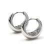 2025 European and American Fashion Men's Earrings Niche Design Light Luxury High-End Earrings for Women Trendy Round Ear Hoops Ear Rings
