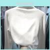 Lässiges Langarm-T-Shirt mit Plüschfleece für Damen Herbst Winter Komfort