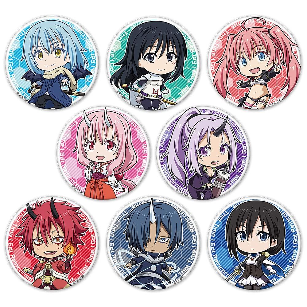 

В тот раз, когда я переродился слизью, Торговый жестяной значок, КОРОБКА, Всего 8 видов, Том 2, 1 КОРОБКА=8 шт.,