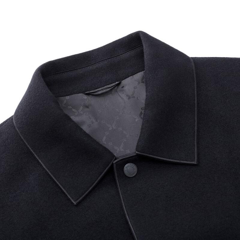 Joeone Men's Slim Fit Wool Blend Executive Jacket