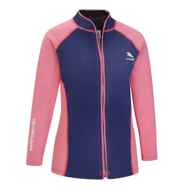 Damen 2mm Kurzarm Neoprenanzug Top Schnorcheln Tauchen Surfen Herbst Wärme