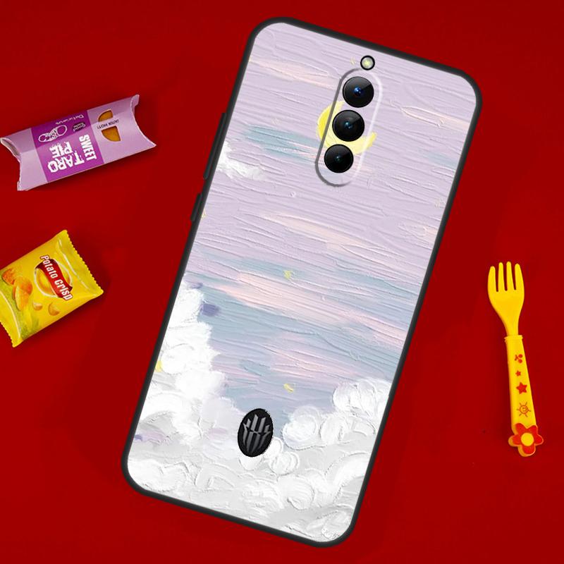 Korean Sunset Scenery Case For ZTE Nubia Red Magic 8S 9S 10S 8 9 10 11 Pro Plus 6 7 6S 7S Pro 6R 5G 10 Air Cover