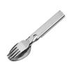 4-in-1 Outdoor Multifunktionales Geschirr Tragbares Edelstahl Löffel Messer Gabel Besteckset Für Camping Wandern Picknick Zubehör. KTY