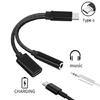 Efficient Practical 3.5mm Type-C to Digital Audio Adapter Cable  Aluminum Alloy