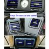 LHD RHD Front Rear Air Conditioner AC Vent Grille Tab Slider Clips Repair Kit for Maserati Quattroporte GranCabrio