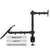 Dual-Screen Monitor and Laptop Lift Stand