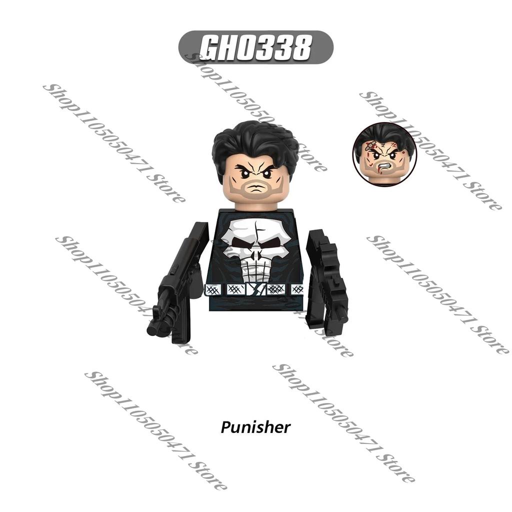 Hot-toys Marvel MINI action character Black Panther Deadpool Wolverine Thor building block brick toy children's gift