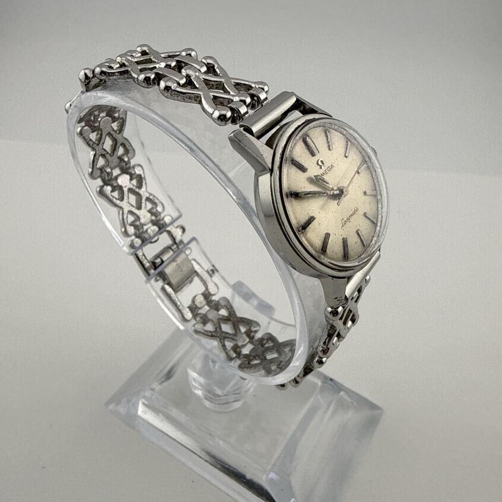 Used OMEGA Seamaster Ladymatic Women's Watch Mechanical (Hand-wound) Working Item [U416]
