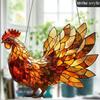 1 piece of eye-catching rooster pendant, perfect for garden decoration, adding farmhouse charm to the kitchen and porch