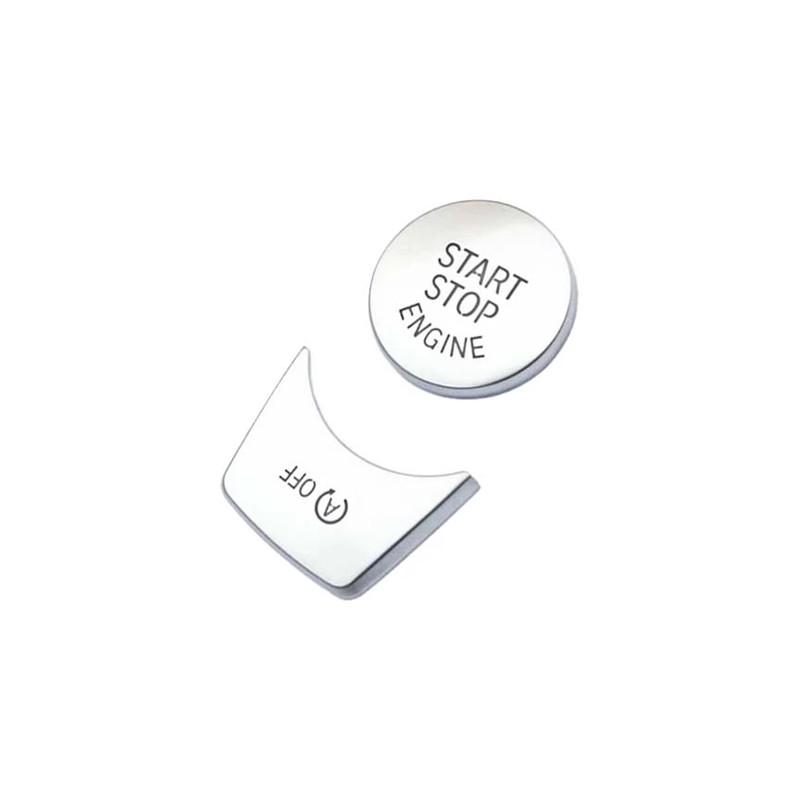Car Engine Start Stop OFF Button Cover Frame Sticker Fit For BMW 1 2 3 4 GT4 Series F22 F20 F30 F32 F34 F35 Auto